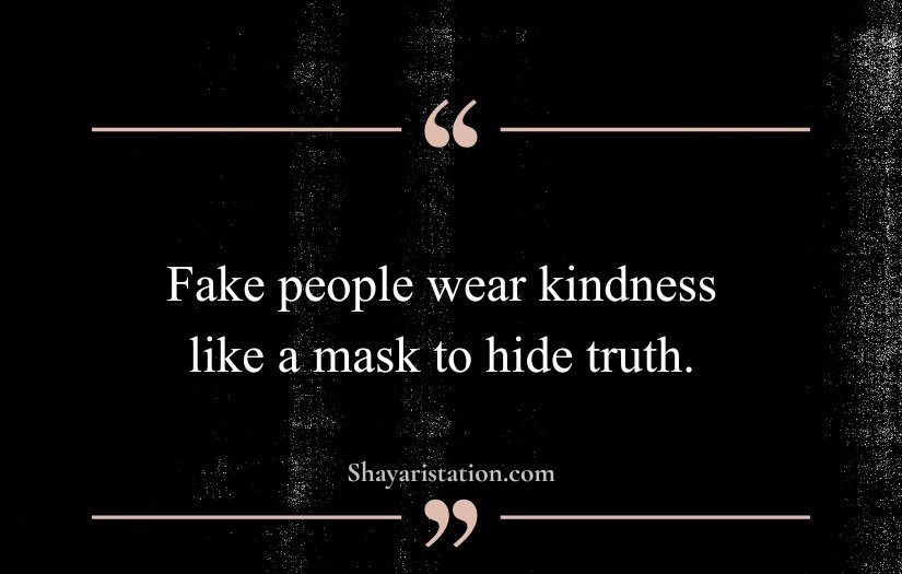 Fake People Quotes