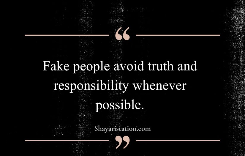 Fake People Quotes