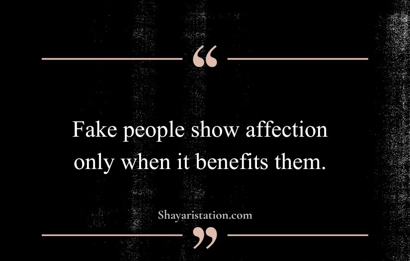 Fake People Quotes
