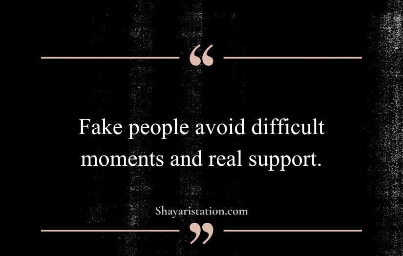 Fake People Quotes