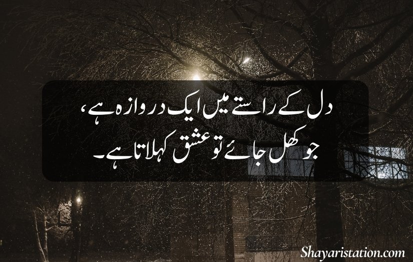 Ishq Poetry in Urdu