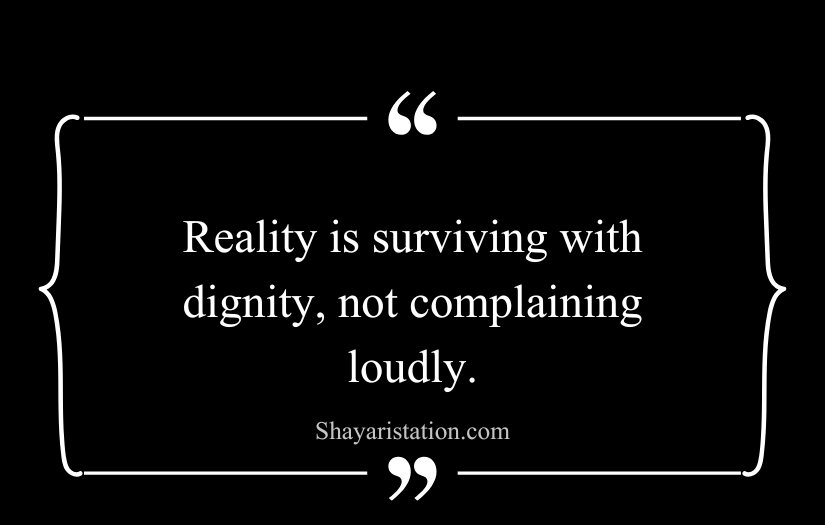 Reality Gulzar Quotes on Life