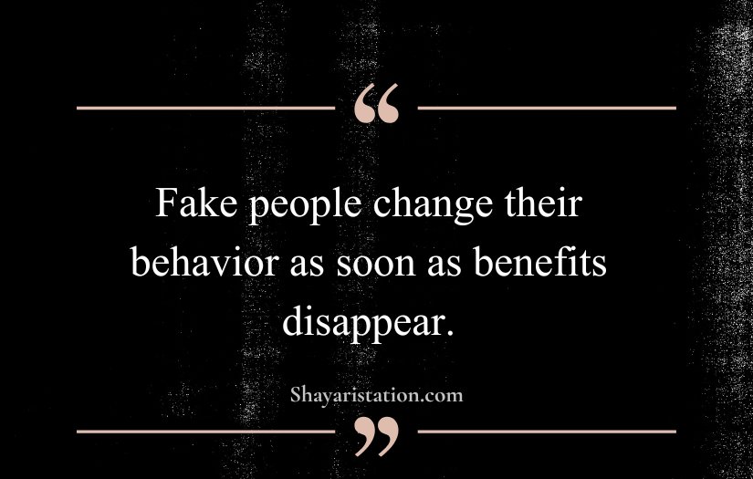 Fake People Quotes