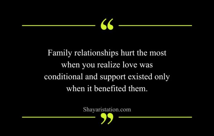 1 Family Matlabi Rishte Quotes